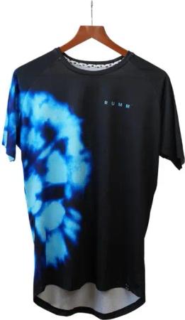 Technisches Trailrunning-T-Shirt für Herren RUMM Blue Acid