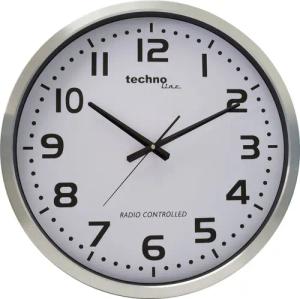 technoline Funkwanduhr WT 8995 (mit Metallrahmen)