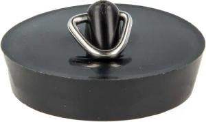 tecuro Ablaufventil Ventilstopfen mit Dreikantbügel, schwarz - alle Größen