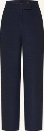 TED BAKER Marlenehose FLOXAT aus Bouclé mit Glitzergarn