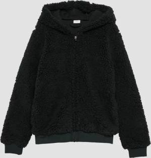 Teddyjacke mit Kapuze