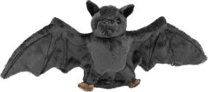 Teddys Rothenburg Kuscheltier Fledermaus mit Band 36 cm schwarz Plüschfledermaus