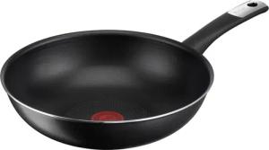 Tefal Bratpfanne Hard Titanium Essential, Aluminium (1-tlg), 28 cm, Antihaftbeschichtung, Thermo-Signal, tiefe Form, made in France