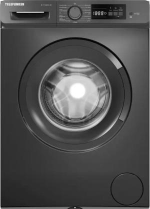 Telefunken Waschmaschine W-7-1400-A-DI, 7 kg, 1400 U/min, AquaStop, Inverter Motor, Schontrommel, 7kg, Leise & Effizient, inox