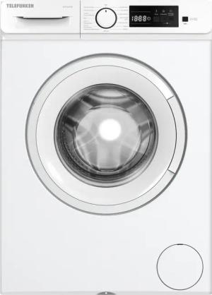 Telefunken Waschmaschine W714A1W, 7 kg, 1400 U/min, Frontlader, Inverter Motor, Schontrommel, 7kg, Leise & Effizient, weiß