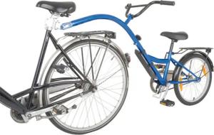 Terra Bikes Kinderrad-Nachläufer Trailer blau, 20", RH 28cm