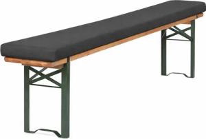 TexDeko Bankauflage mit Reißverschluss und Polsterung zum selber Aufziehen XL, (1 St), 180x25x4cm, waschbar & pflegeleicht