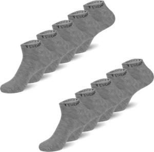 TEXEMP Sneakersocken 10 Paar Sneaker Socken Damen & Herren Baumwolle Freizeit Sport Kurz (Packung, 10-Paar, 10 Paar) Robust & Langlebig