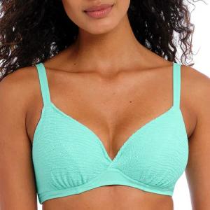 Texturiertes Bikini-Oberteil mit Bügeln Ibiza waves