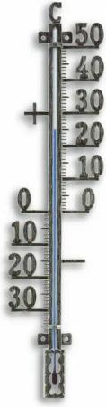 TFA Dostmann Gartenthermometer TFA 12.5002 Analoges Außenthermometer aus Metall