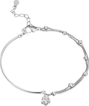 The Beauty House Armband Doppelarmband mit Anhänger, Armreif für Frauen