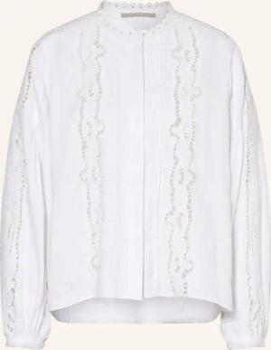(THE MERCER) N.Y. Leinenbluse mit Lochspitze