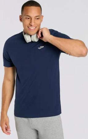 The North Face T-Shirt M SS SIMPLE DOME TEE (1-tlg) sportlicher Stil, mit Logodrucken, atmungsaktive Baumwollmischung