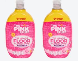The Pink Stuff The Pink Stuff Flur- und Bodenreiniger Floor Cleaner 2 x 750 ml Fussbodenreiniger (2-St)