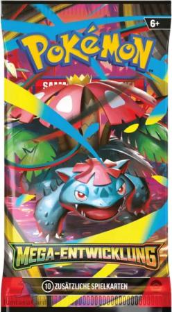 The Pokémon Company Sammelkarte Pokemon 1x Booster Auswahl (DE) zB Mega Entwicklungen Ewige Rivalen, Deutsche Booster Auswahl I