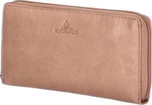 The Skandinavian Brand Geldbörse The Skandinavian Brand Damen Lederbörse Quer beige