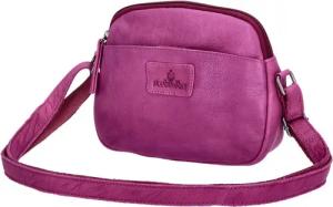 The Skandinavian Brand Umhängetasche The Skandinavian Brand Damen Leder Umhängetasche Purple (1-tlg)