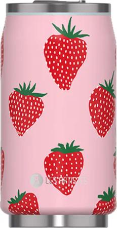 Thermo-Trinkdose Pull Can'It 280 ml strawberry