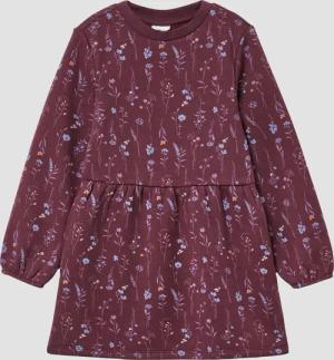 Thermofleece-Kleid mit All-over-Print