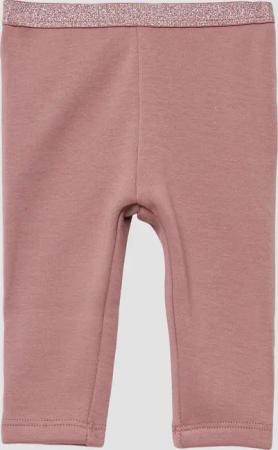 Thermofleece-Leggings mit Glitzerbund