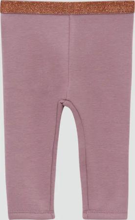 Thermofleece-Leggins mit Glitzer-Elastikbund