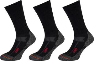 Thermosocken Techno Boston 3er-Pack Schwarz