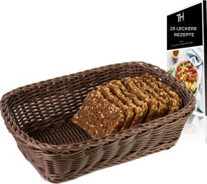 Thiru Brotkorb Aufbewahrungskorb - handgeflochten modern - Multifunktional