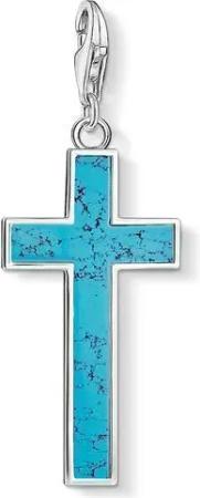 Thomas Sabo Charm - Türkises Kreuz - Y0021-404-17
