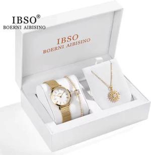 Tidy Schmuckset Valentinstag Muttertag IBSO Geschenkset, Damenuhr Geschenkbox