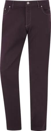 Tiefbundhose RALUNDE dunkelrot