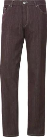 Tiefbundjeans HALGAARD dunkelrot