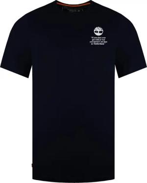 Timberland Back Boot Herren Marineblaues T-Shirt