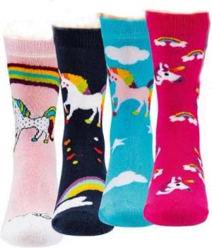 TippTexx 24 ABS-Socken 6 Paar Kinder ABS-Stoppersocken, rutschfeste Strümpfe mit Stoppersohle