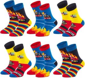 TippTexx 24 Socken 6 Paar bunte Kindersocken, sanfte Baumwolle, für Mädchen & Jungen
