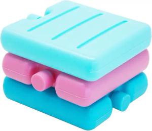 ToCi Kühlakku 3er Set Mini Kühlakkus kleine flache Kühl-Elemente Kühltasche Camping