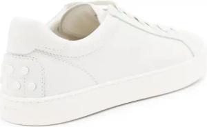 Tod's Low-Top Sneaker - White Leather Sneakers - Gr. 6 - in Weiß - für Damen
