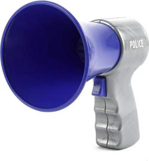 Toi-Toys Spielzeug-Polizei Megaphon POLICE Megafon Polizei für Kinder