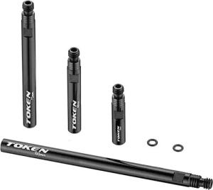 TOKEN Valve Lengthener schwarz für SV paarw Felgen 83mm