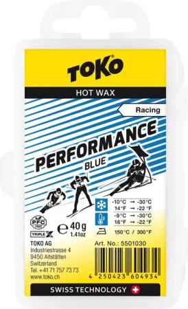 Toko - Perf Rennwachs 40g blau