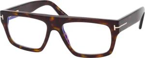 Tom Ford FT 6084-B 052, inkl. Gläser, Quadratische Brille, Herren