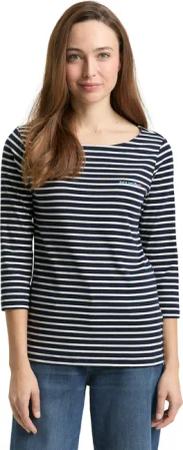 TOM TAILOR 3/4-Arm-Shirt im Streifen-Design