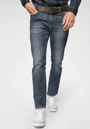 TOM TAILOR 5-Pocket-Jeans "MARVIN" mit kleinem Logo-Print