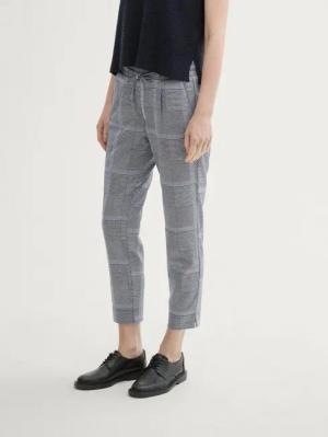 TOM TAILOR 7/8-Hose Hosen & Chino Loose Fit Hose im Karomuster