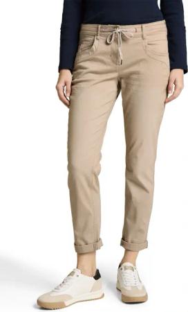 TOM TAILOR 7/8-Hose "Tapered" mit Bindeband am Bündchen