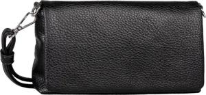 TOM TAILOR Abendtasche "Xia" klares Design mit Logoprägung und fließender Silhouette in Lederoptik