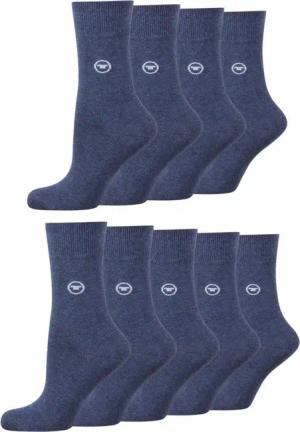 TOM TAILOR Basicsocken TOM TAILOR Damensocken 9er Pack indigo melange TOM TAILOR Damensocken 9er Pack indigo melange