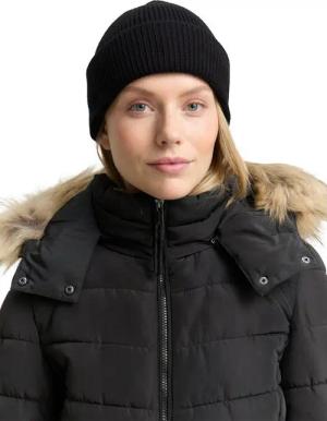 TOM TAILOR Beanie mit Rippstruktur