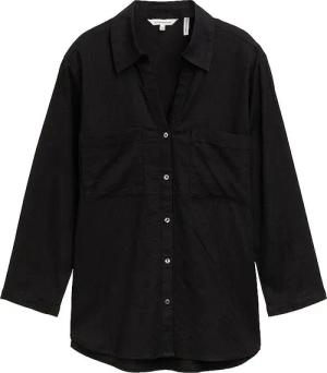 TOM TAILOR Bluse  schwarz | 40