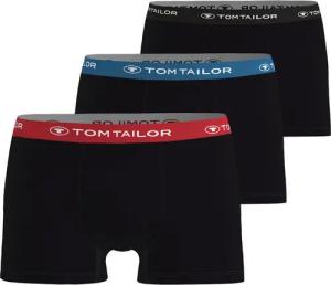 TOM TAILOR Boxershorts Buffer (3er Pack) weich, bequem, basic, eng, Logobund, Baumwollmix