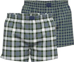 TOM TAILOR Boxershorts Dakota (Packung, 2er Pack) weich, bequem, basic, locker, atmungsaktiv, mit Logo, breiter Bund